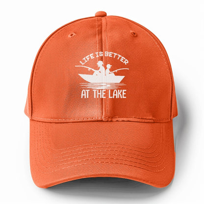 life is better at the lake Hat