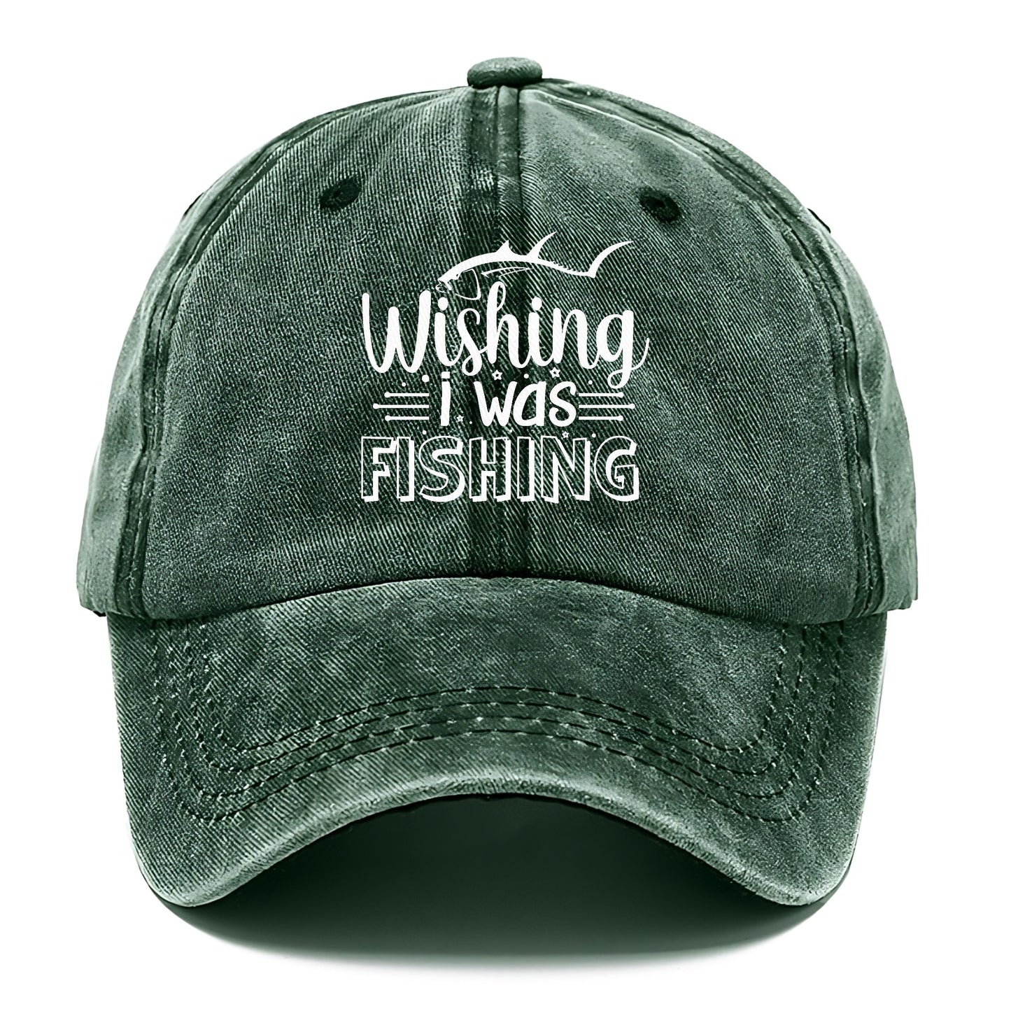 wishing i was fishing Hat