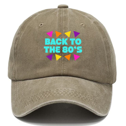 Retro 80s Back To The 80s Hat