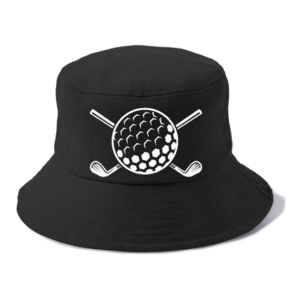 Golf Ball And Clubs! Hat