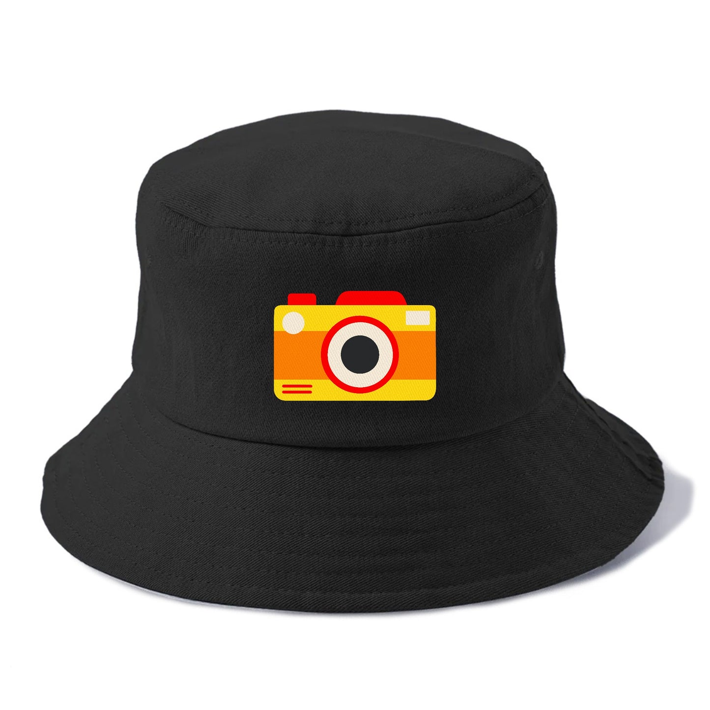 Retro 80s Camera Yellow Hat