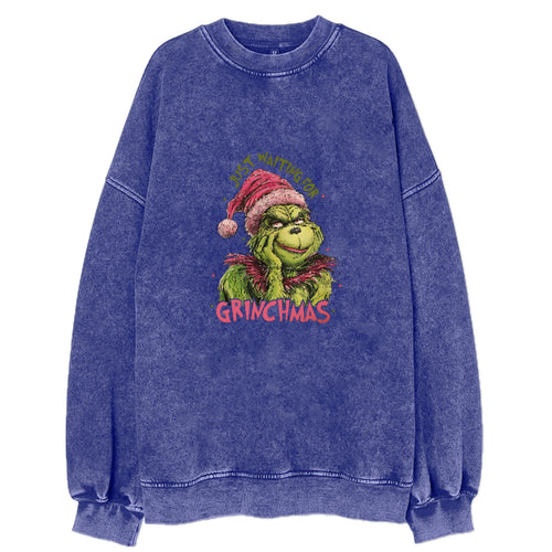 Just Waiting For Grinchmas! Vintage Sweatshirt