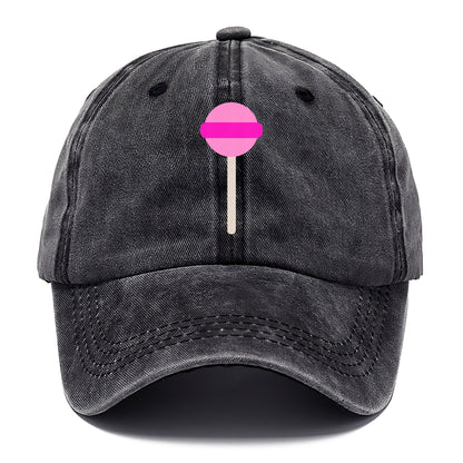 Retro 80s Lollipop Pink Hat