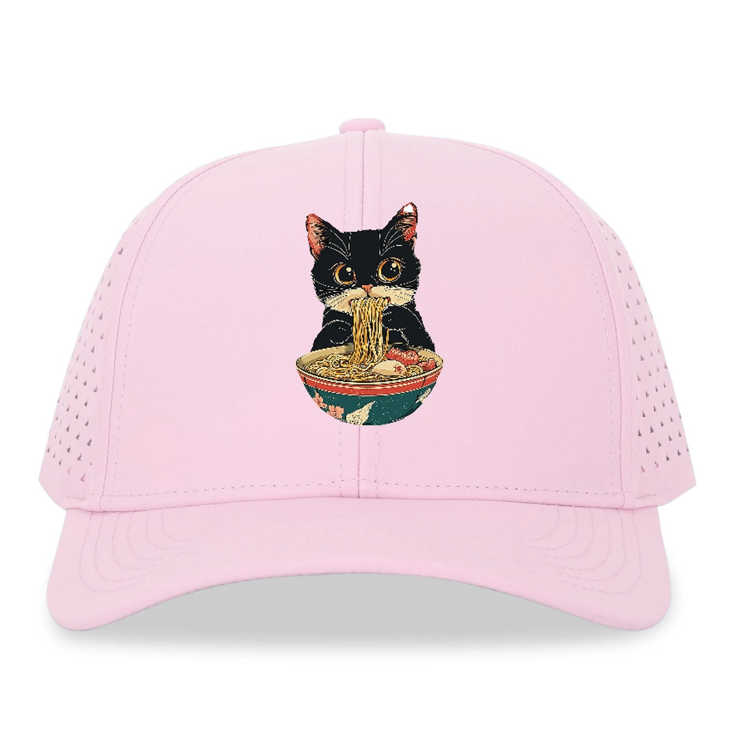 Cat Eating Noodles Hat