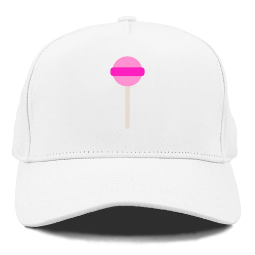 Retro 80s Lollipop Pink Cap