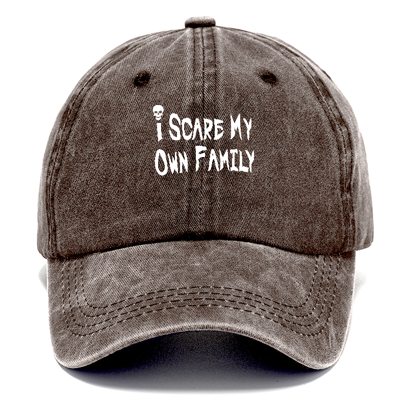 i scare my own family Hat