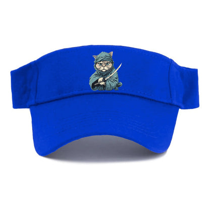 Ninja Cat Fierce Feline Warrior Hat