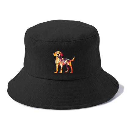 Geometric Dog Standing Hat