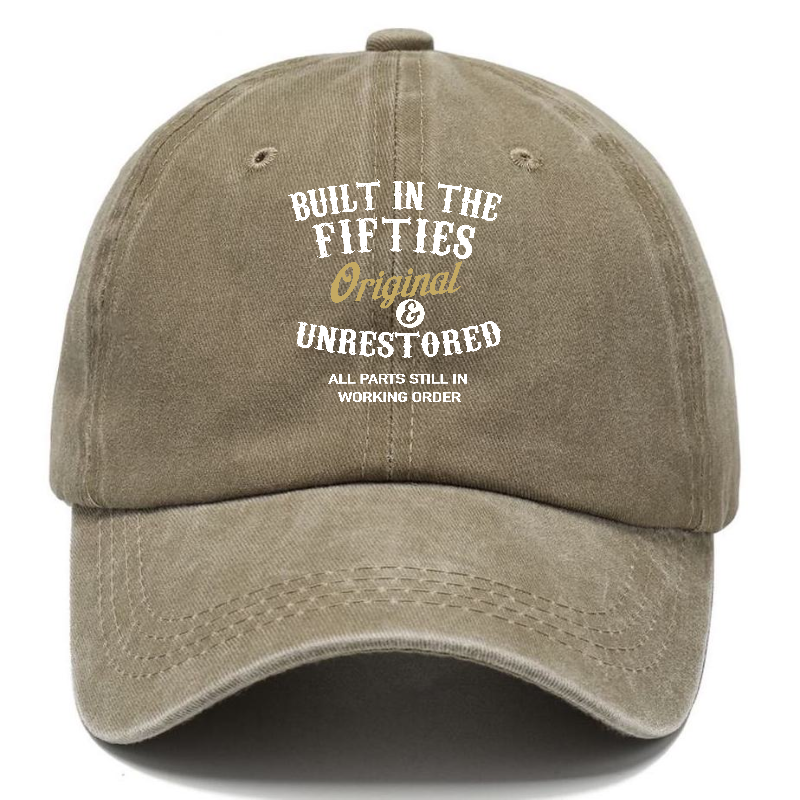 build in the fifties original unrestored all parts still in working order Hat