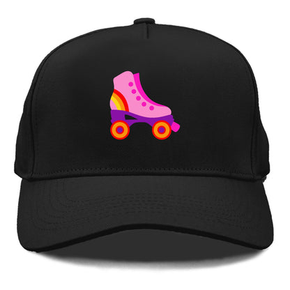 Retro 80s Roller Skate Pink Hat