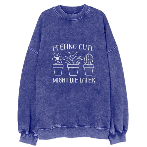 Feeling Cute Vintage Sweatshirt