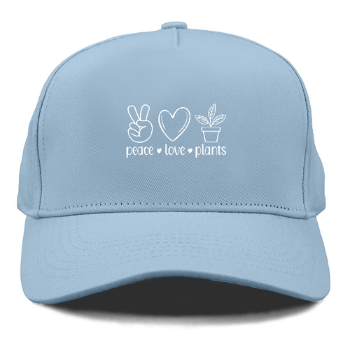 Peace Love Plants Cap