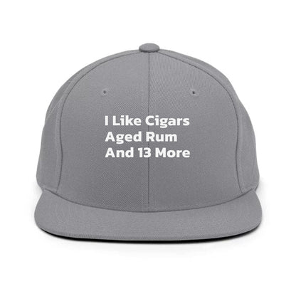 i like cigars aged rum and 13 more Hat