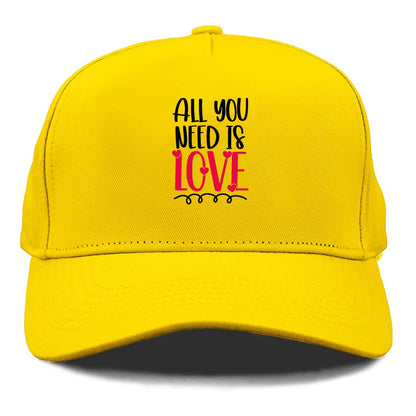 all you need is love Hat