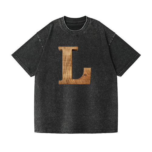 Letter L Vintage T-shirt