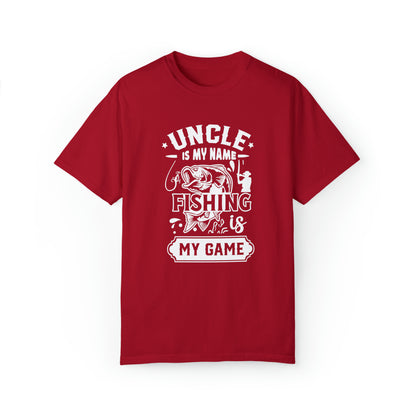 Embrace the Outdoors: 'Uncle' – More than a Title, It's a Lifestyle Fishing T-Shirt