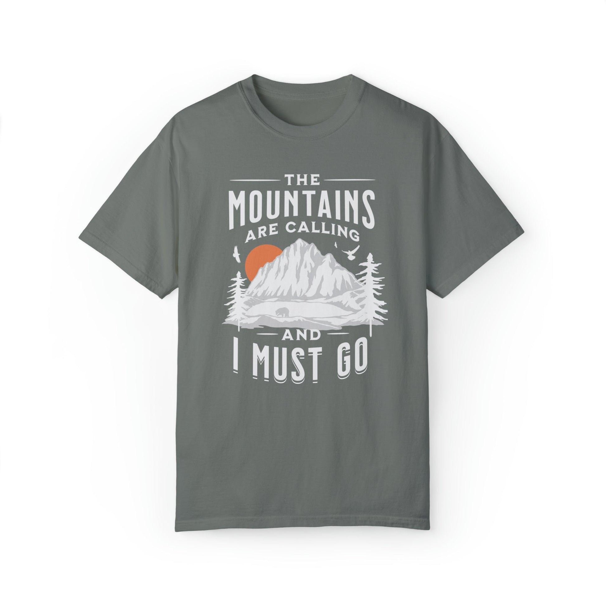 The Mountainous Wanderer: Answering the Call with Style T-Shirt - Pandaize