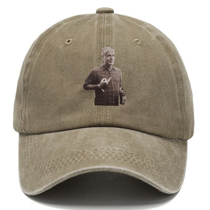 Anthony Bourdain Middle Finger 2 Hat