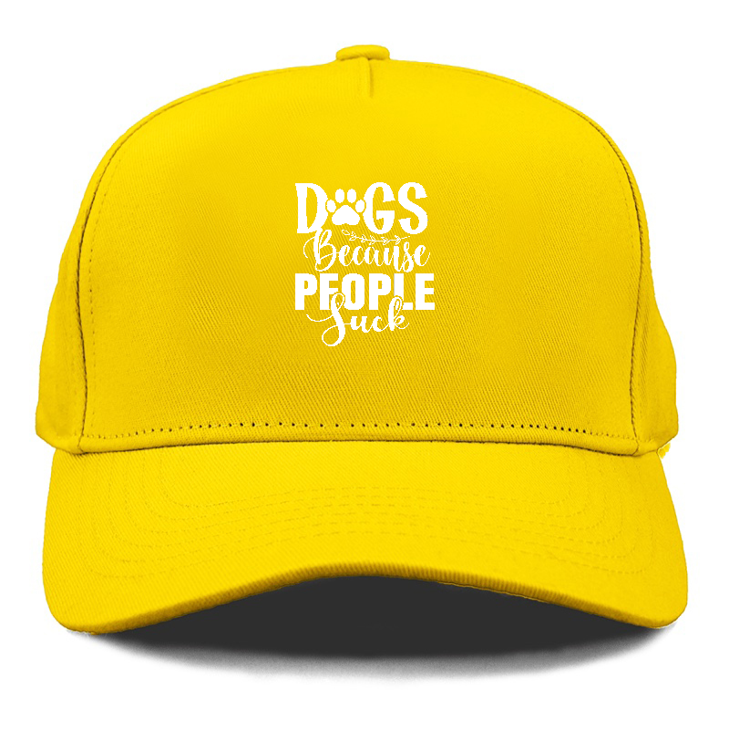 Dogs because people suck Hat