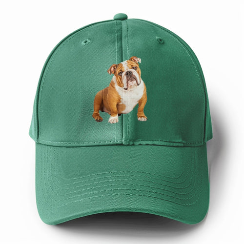 Bulldog Solid Color Baseball Cap