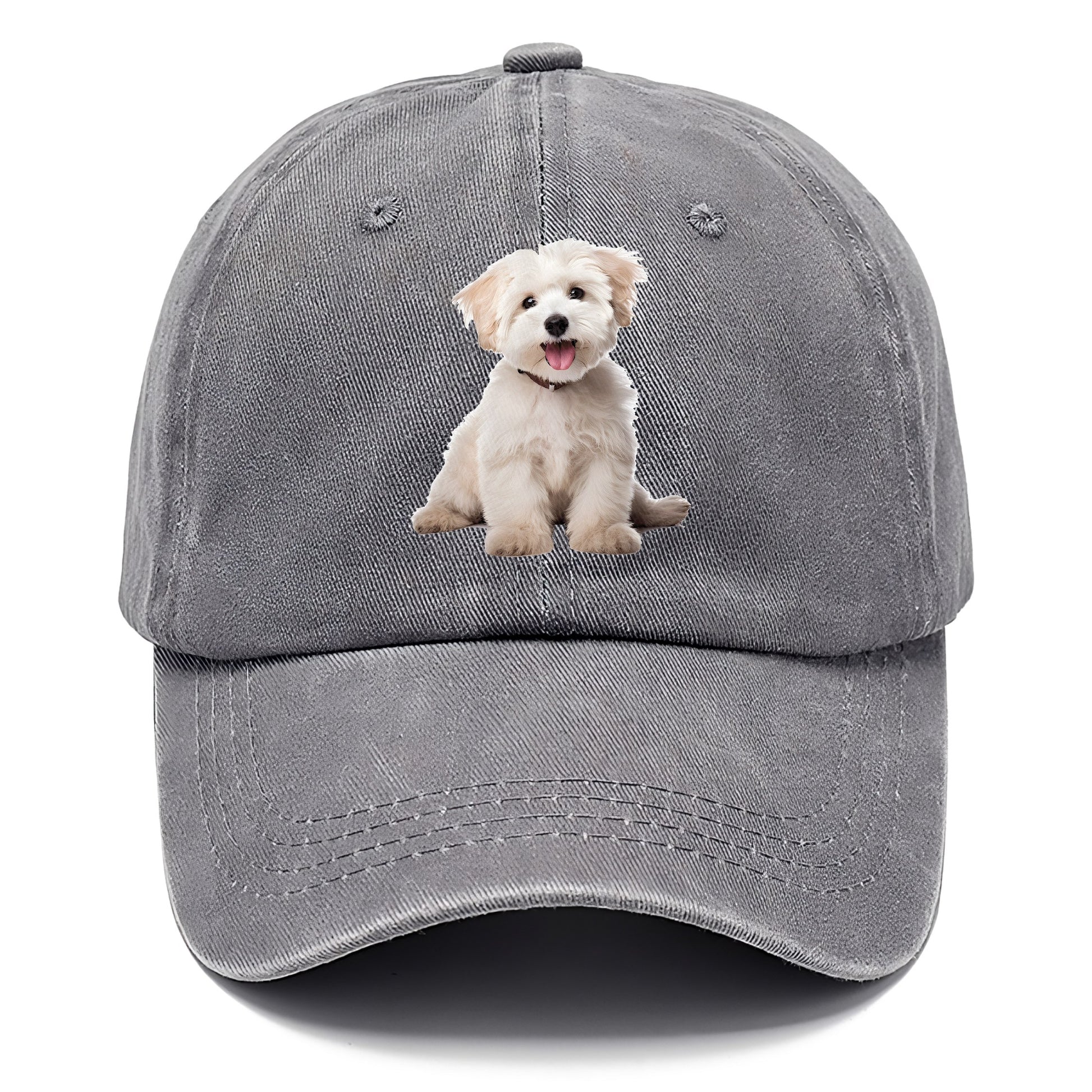 Adorable white puppy Hat