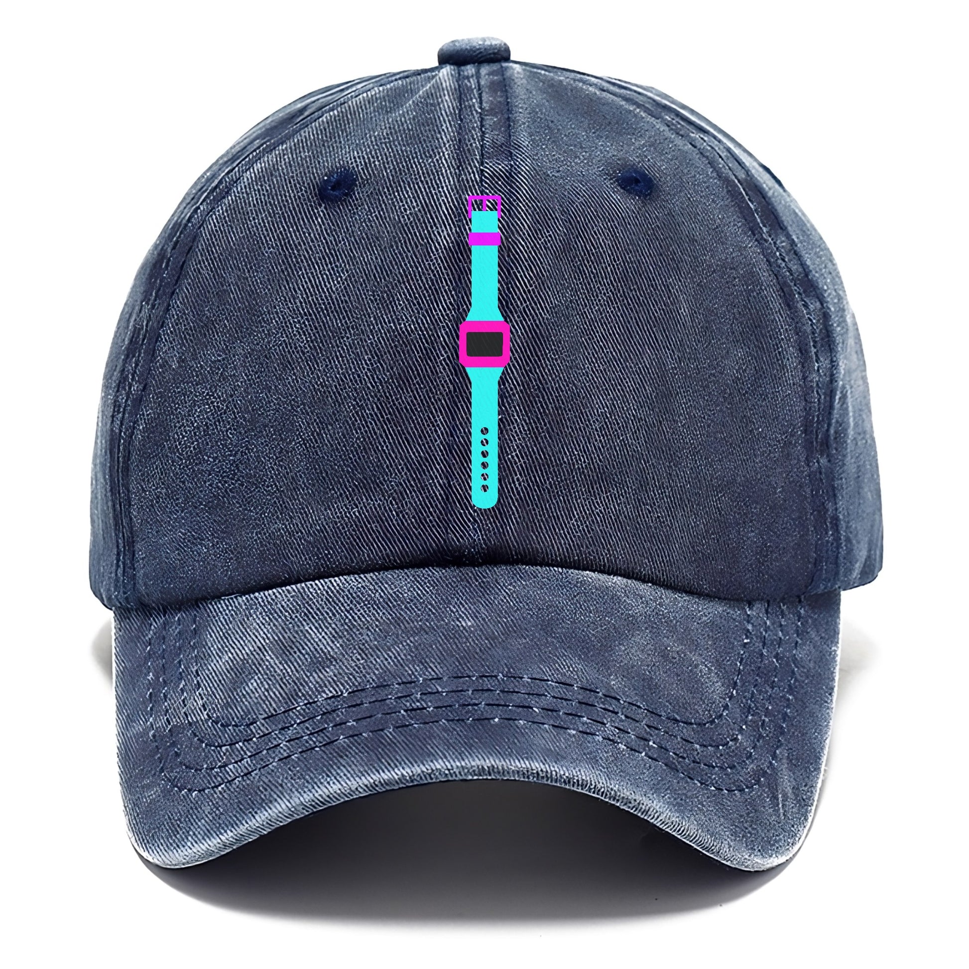 Retro 80s Watch Blue Hat