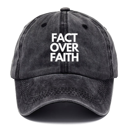 fact over faith Hat