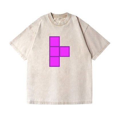 Retro 80s Tetris Blocks Purple Hat