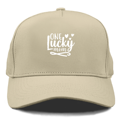 One lucky mom 1 Hat