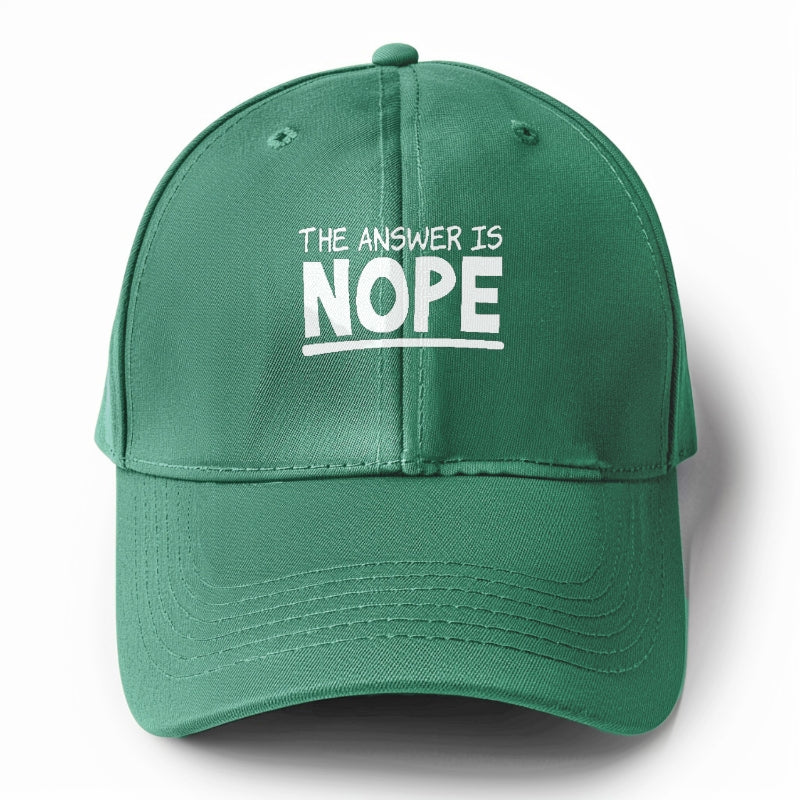 the answer is nope Hat