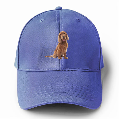 Cocker Spaniel Solid Color Baseball Cap