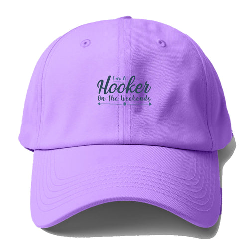 I Am A Hooker Baseball Cap For Big Heads