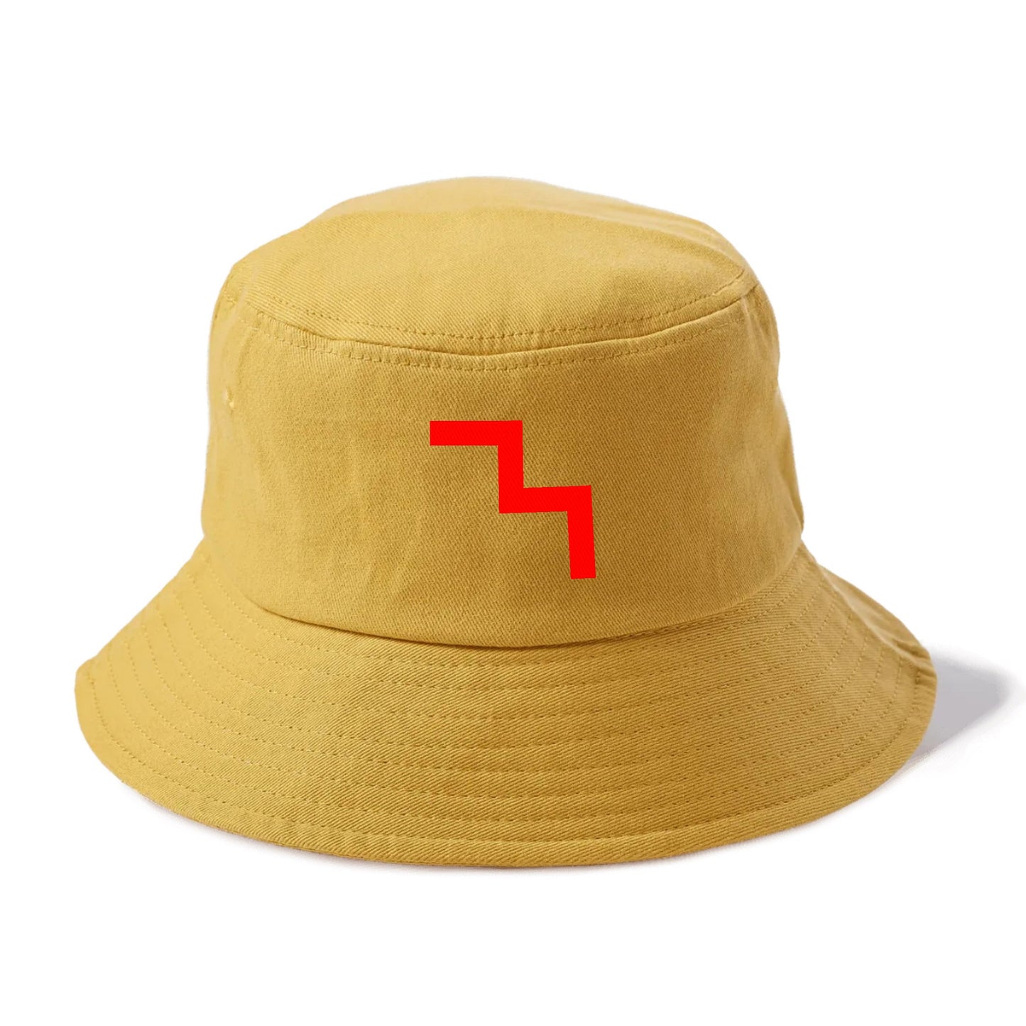 Retro 80s Zig Zag Red Hat