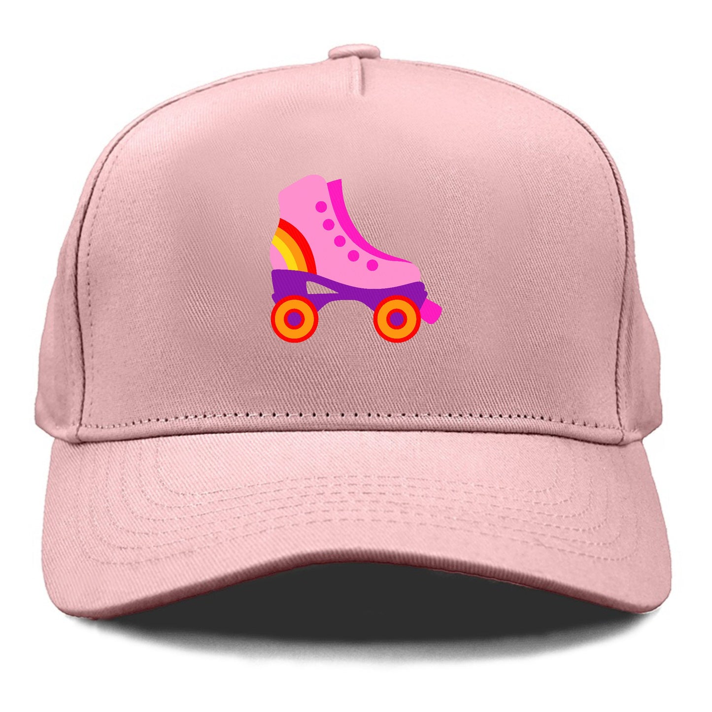 Retro 80s Roller Skate Pink Hat