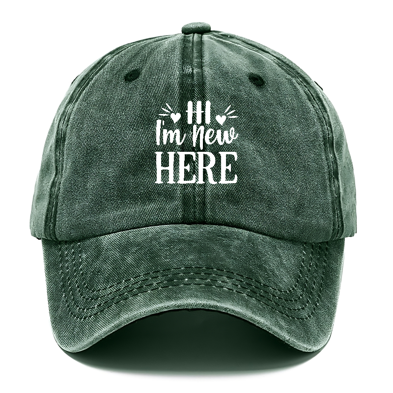 Hi I'm new here Hat