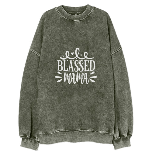 Blassed Mama Vintage Sweatshirt