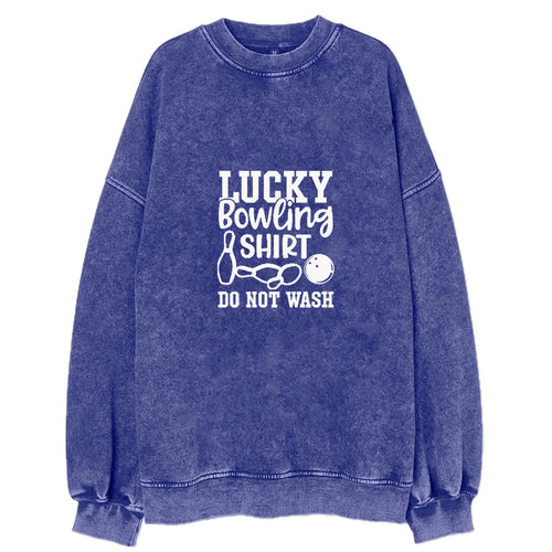 Lucky Strikes: Bold Bowling Vibes Vintage Sweatshirt