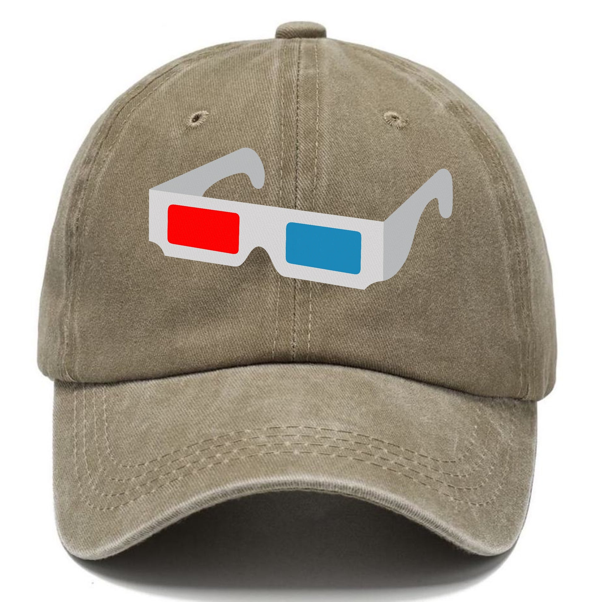 Retro 80s 3D Glasses Hat