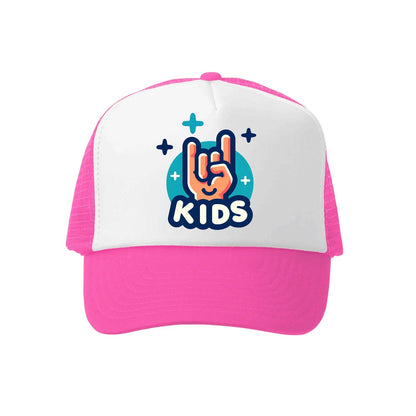 hand horn kids Hat