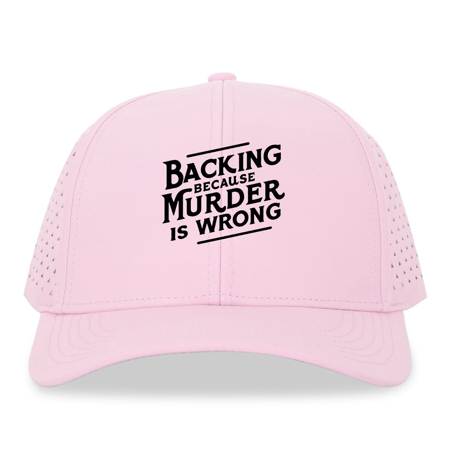 backing because murder is wrong Hat