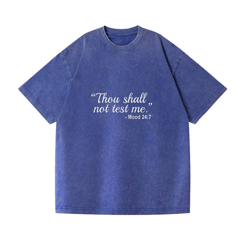 Thou Shall Not Try Me Vintage T-shirt