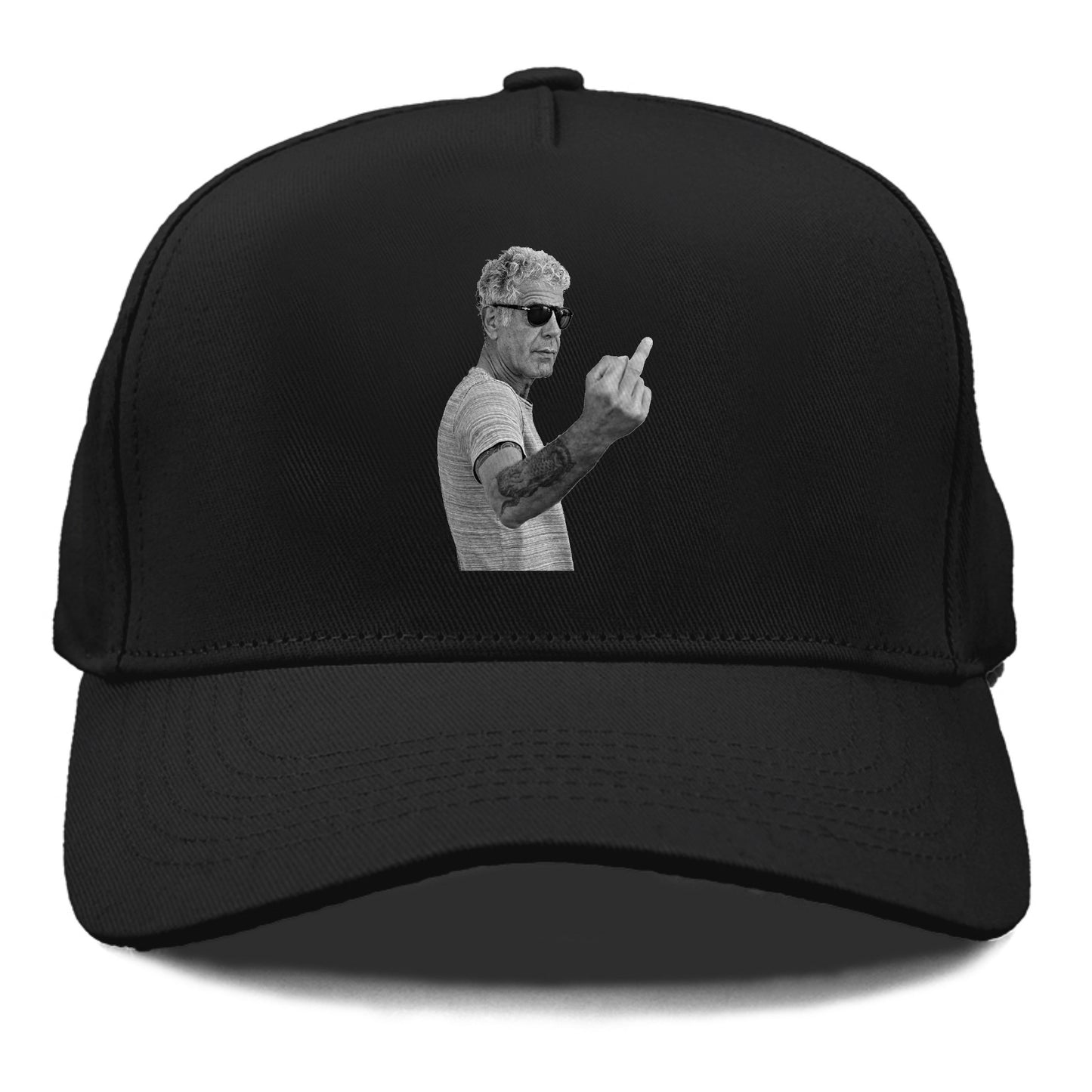 Anthony Bourdain Middle Finger Hat