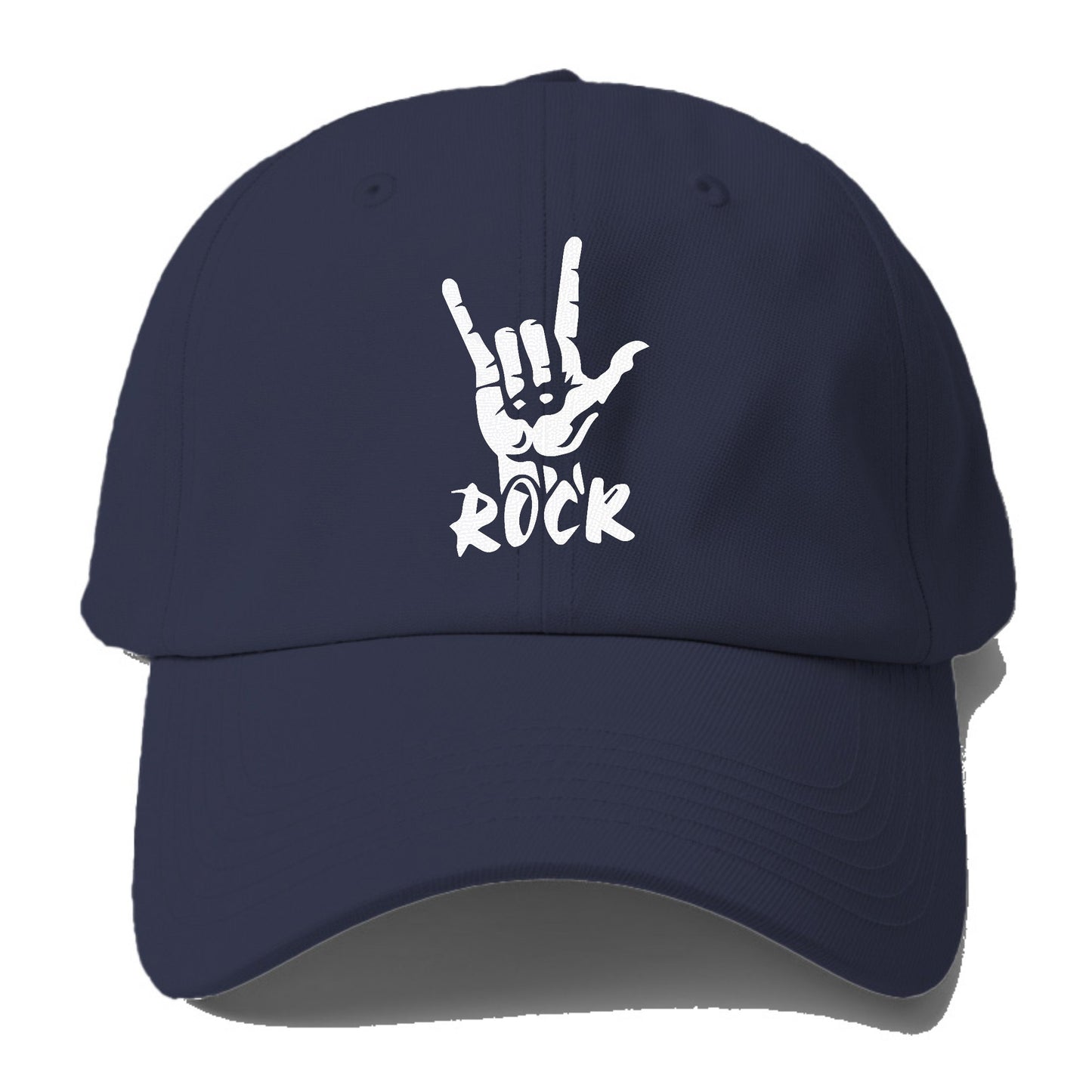 hand horns and rock Hat