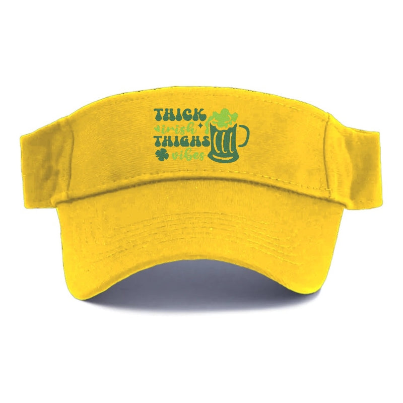 Thick Thighs Irish Vibes Beer Hat