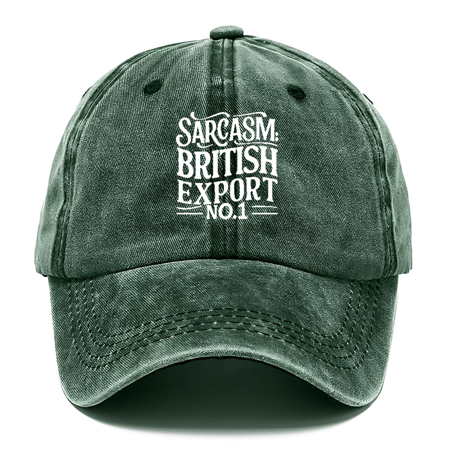 sarcasm british export number one Hat