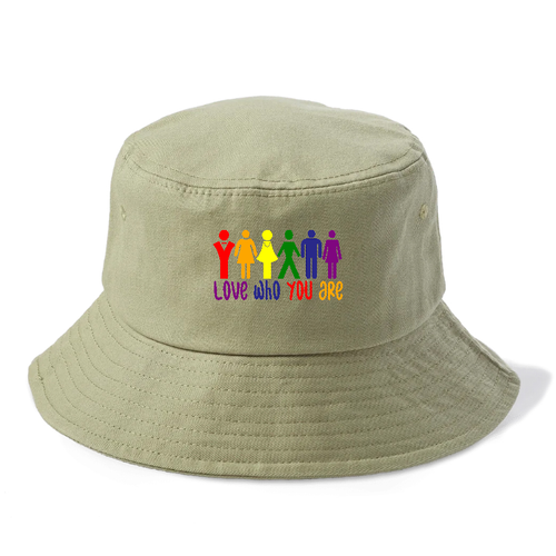 Love Who You Are Bucket Hat