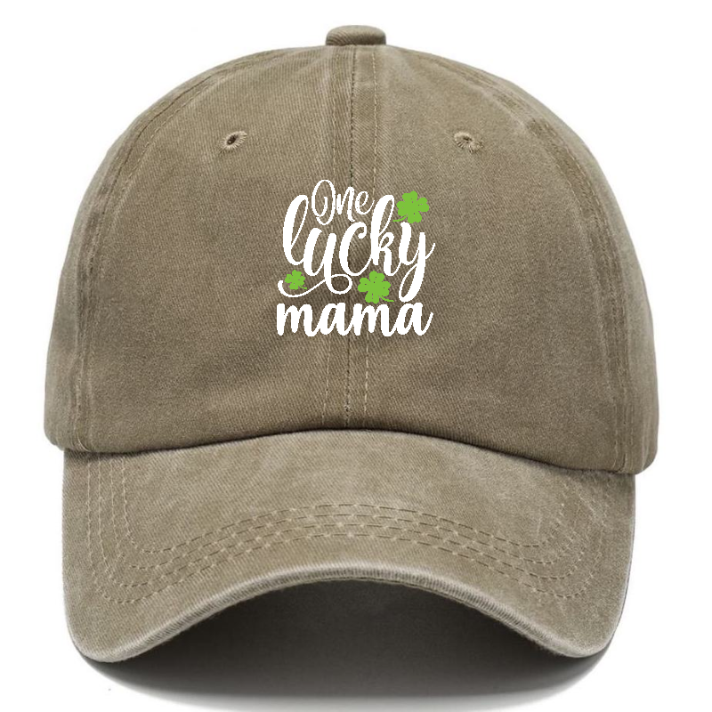 One lucky mama 1 Hat