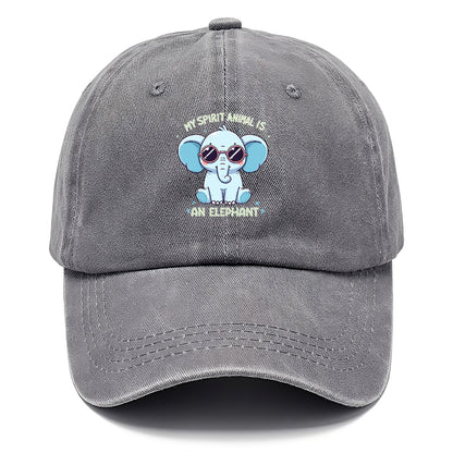 My Spirit Animal Is An Elephant Hat