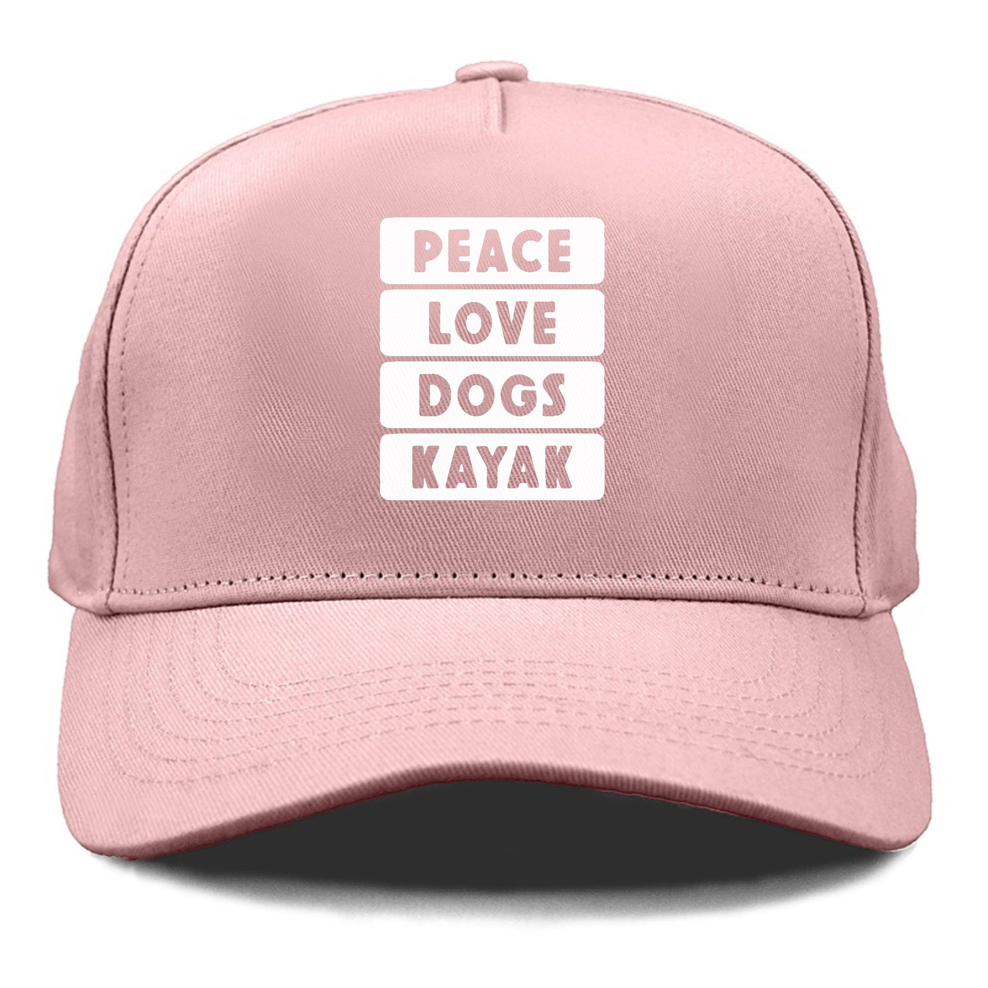 peace love dogs kayak classic Hat