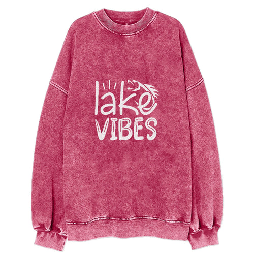 Lake Vibes Vintage Sweatshirt